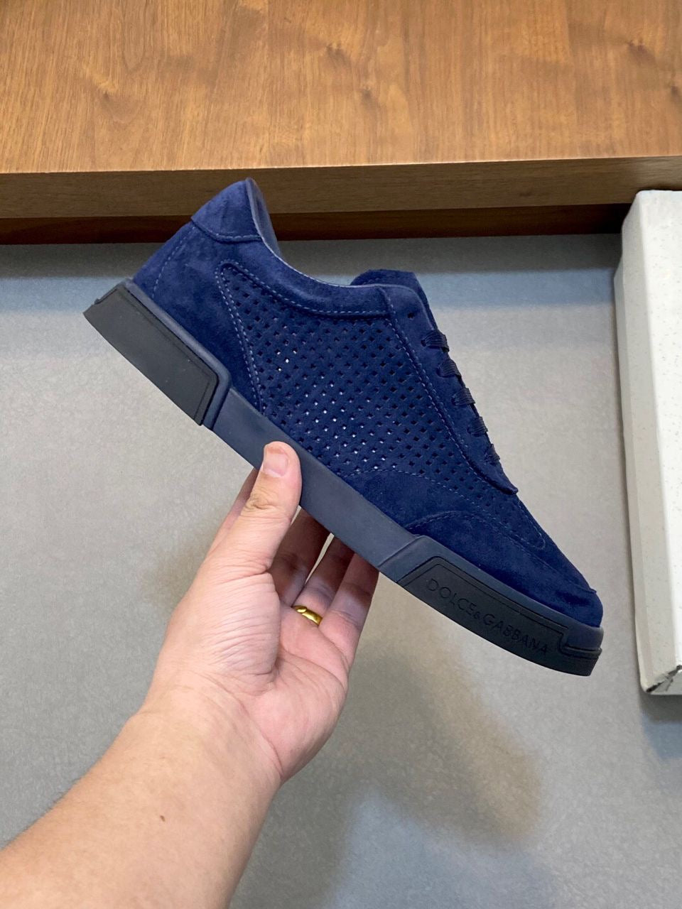 Dolce & Gabana Blue Sneakers