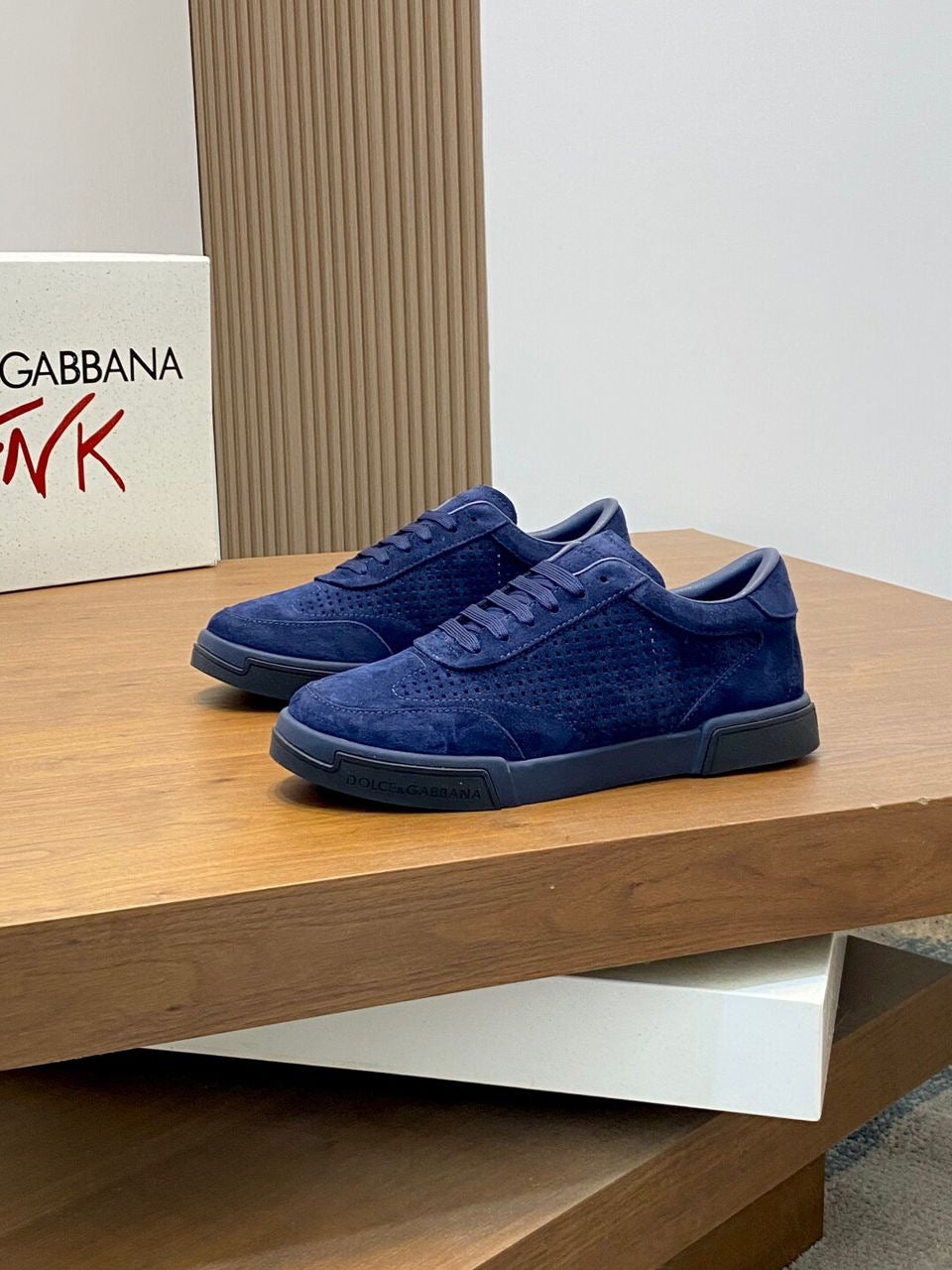 Dolce & Gabana Blue Sneakers