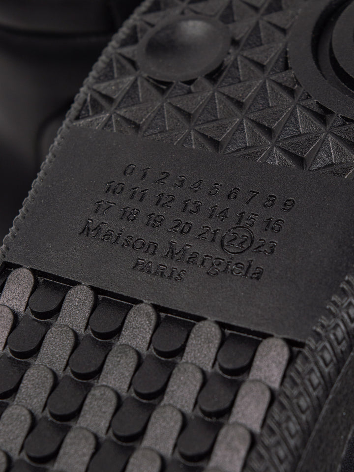 MM Black High-Top Sneakers