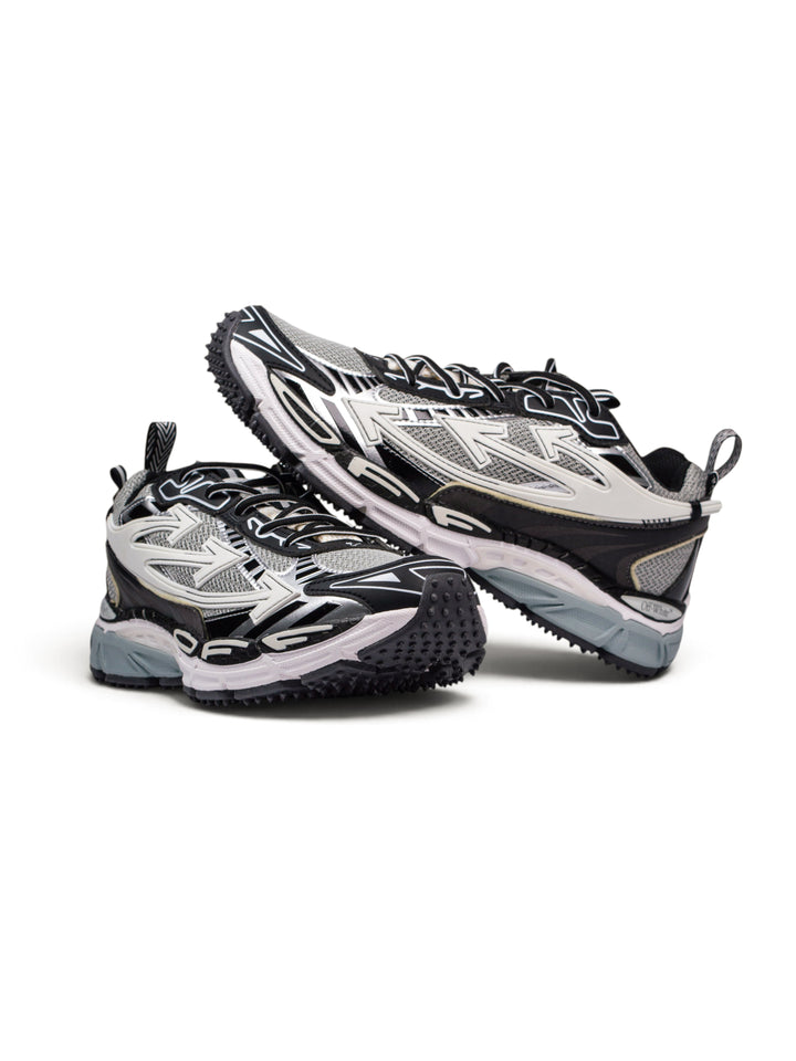 OW Be right Back Sneakers White / Black / Light Blue