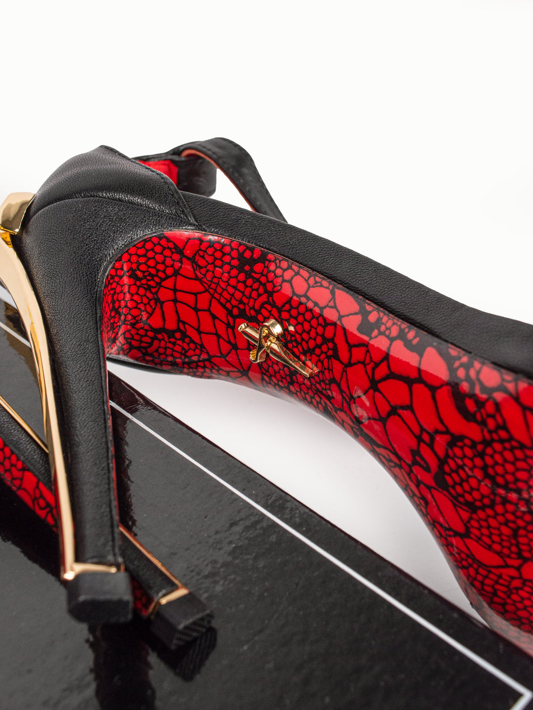 CP Golden Opened Heels