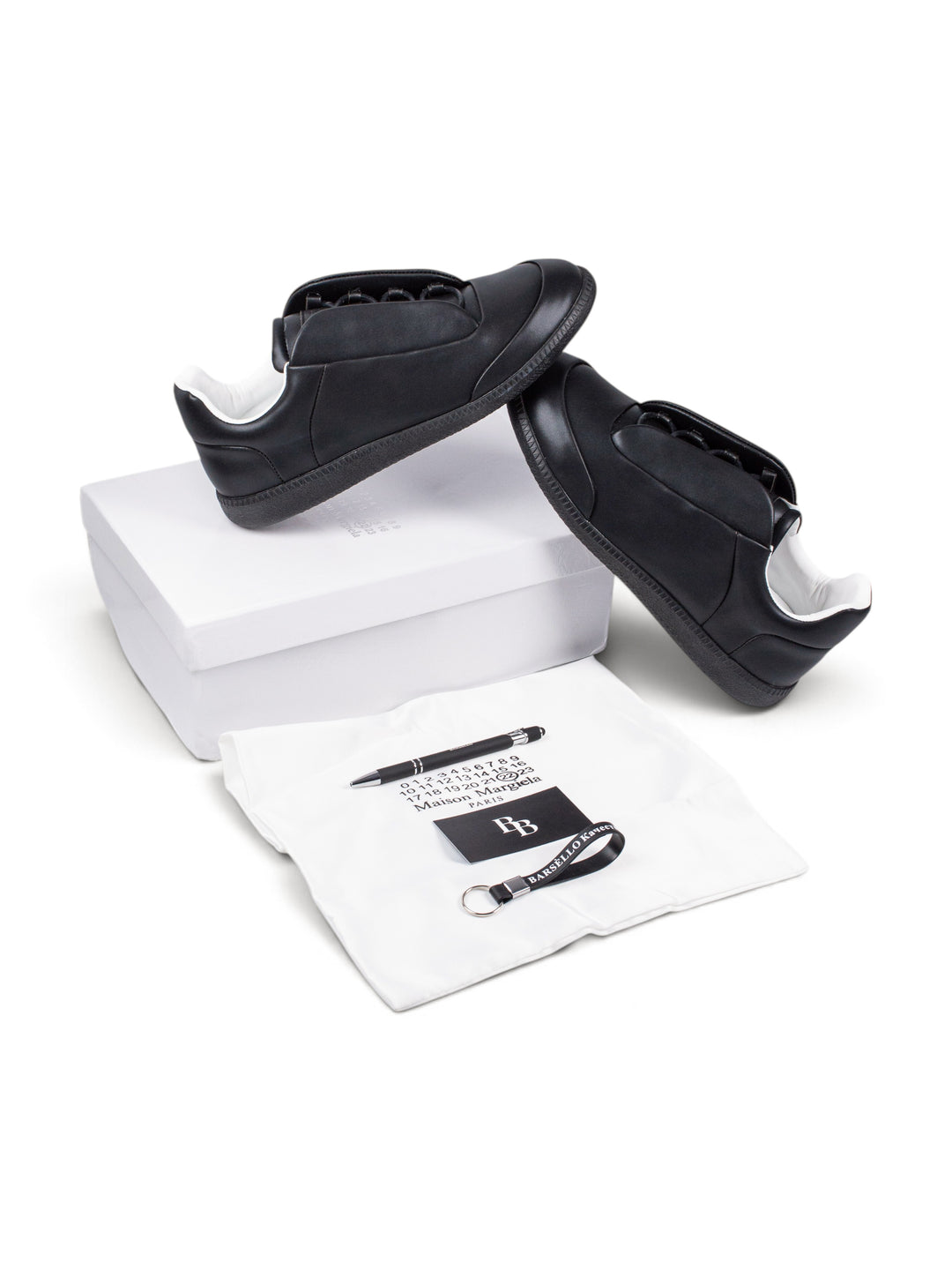 MM Low-Top Black Sneakers