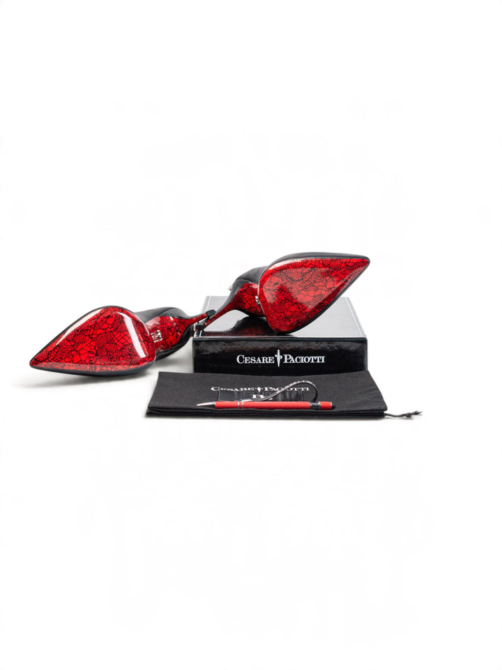CP Silver Closed Heels