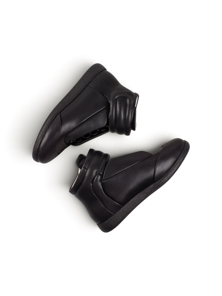 MM Black High-Top Sneakers