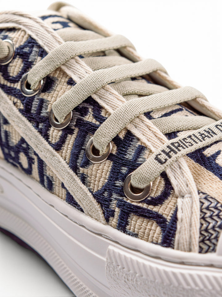 CD Dark Pattern Low-Top Sneakers