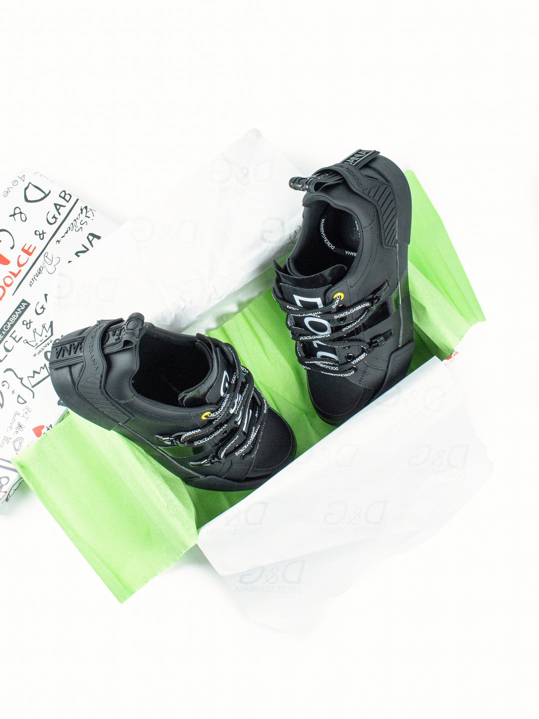 D&G Black Sneakers