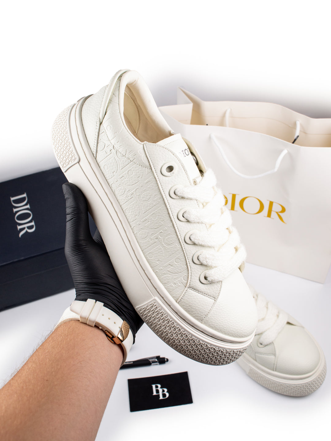 CD Triple White Chunky Sneaker