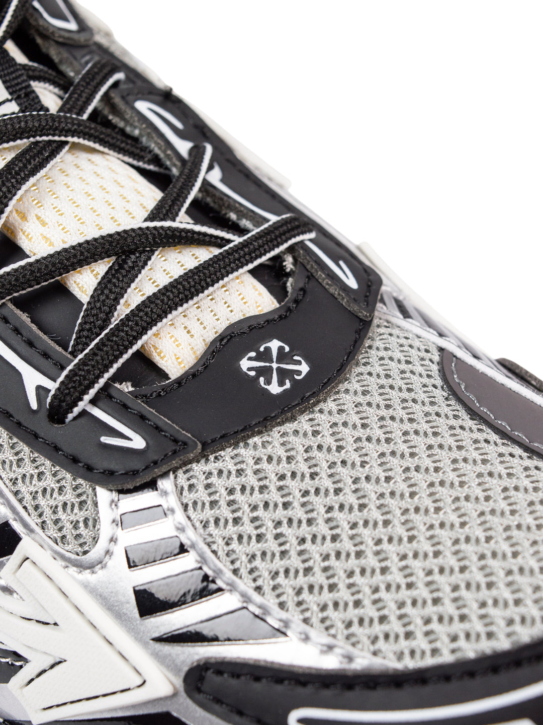 OW Be right Back Sneakers White / Black / Light Blue
