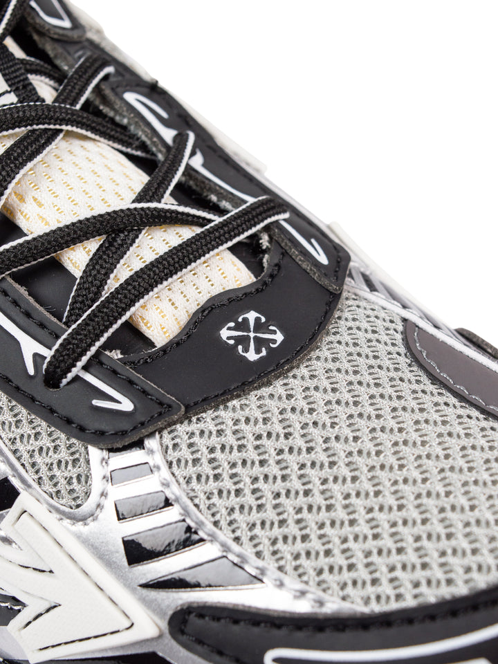 OW Be right Back Sneakers White / Black / Light Blue