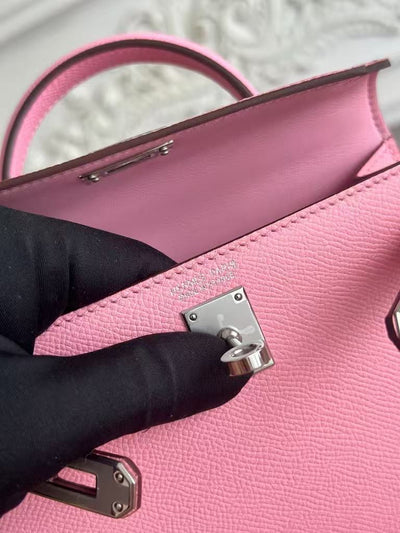 Hermes Kelly Sellier Bag Pink