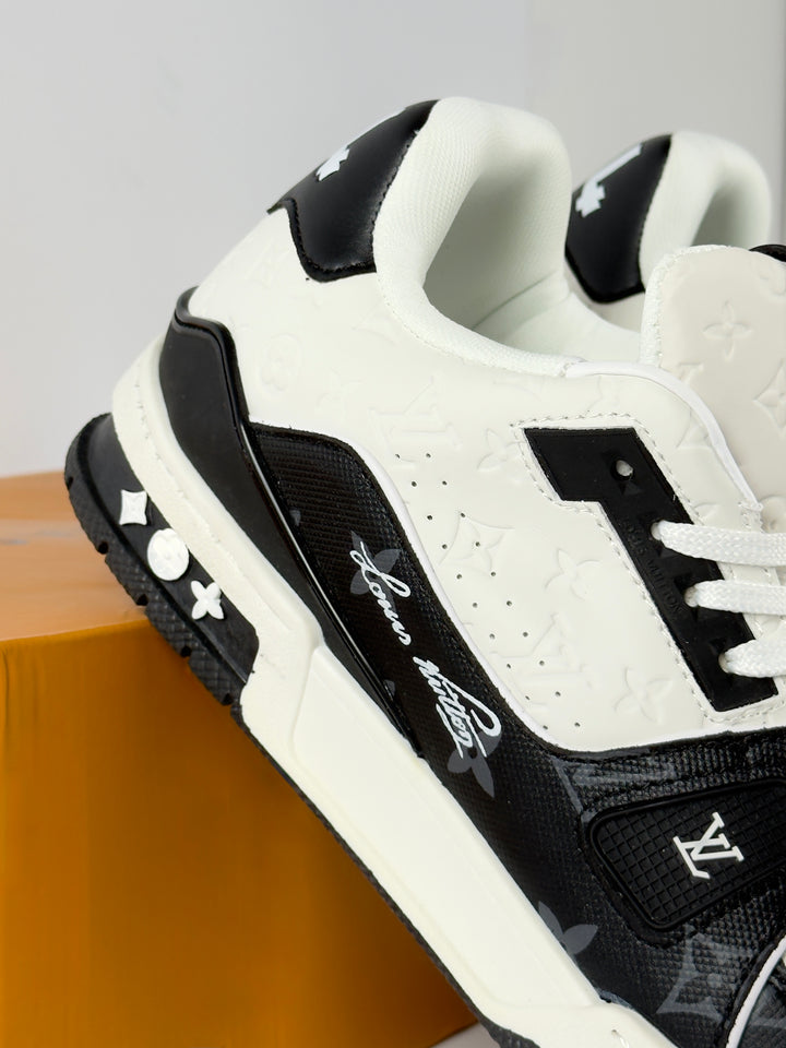 Louis Vuitton LV Trainer #54 Black White
