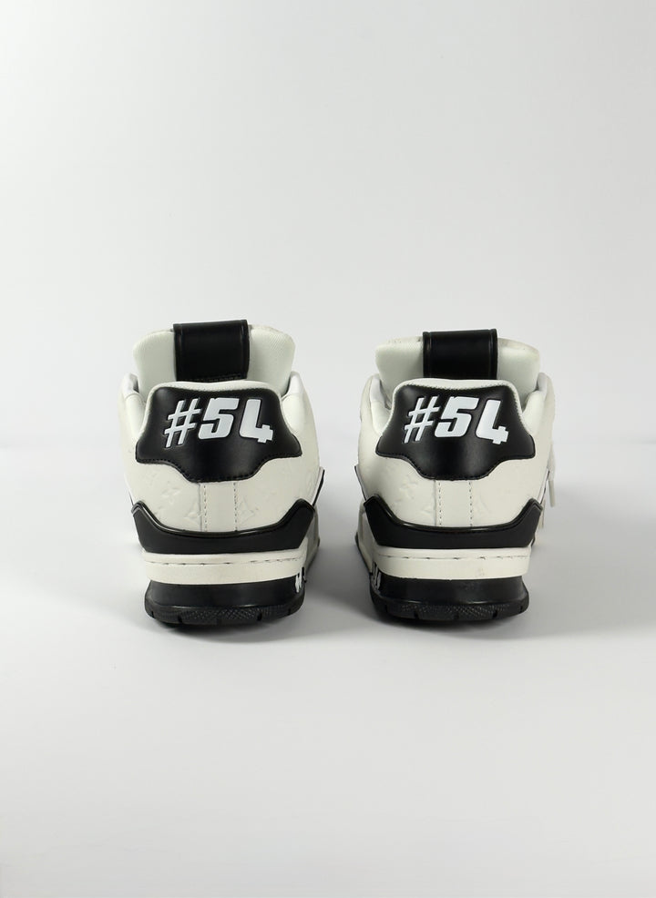 Louis Vuitton LV Trainer #54 Black White