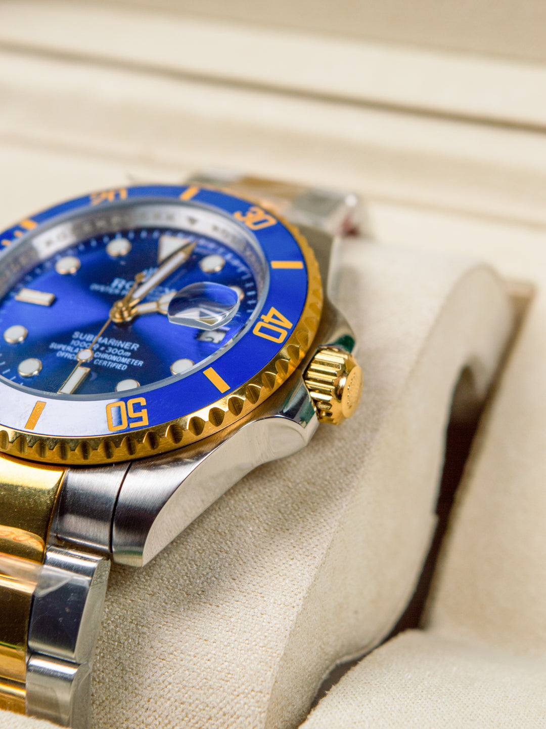 A3 RLX Men's Submariner – Blue Dial / Two-Tone
