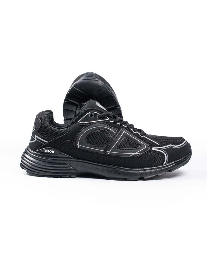 CD B30 Triple Black Sneakers (Reflective)