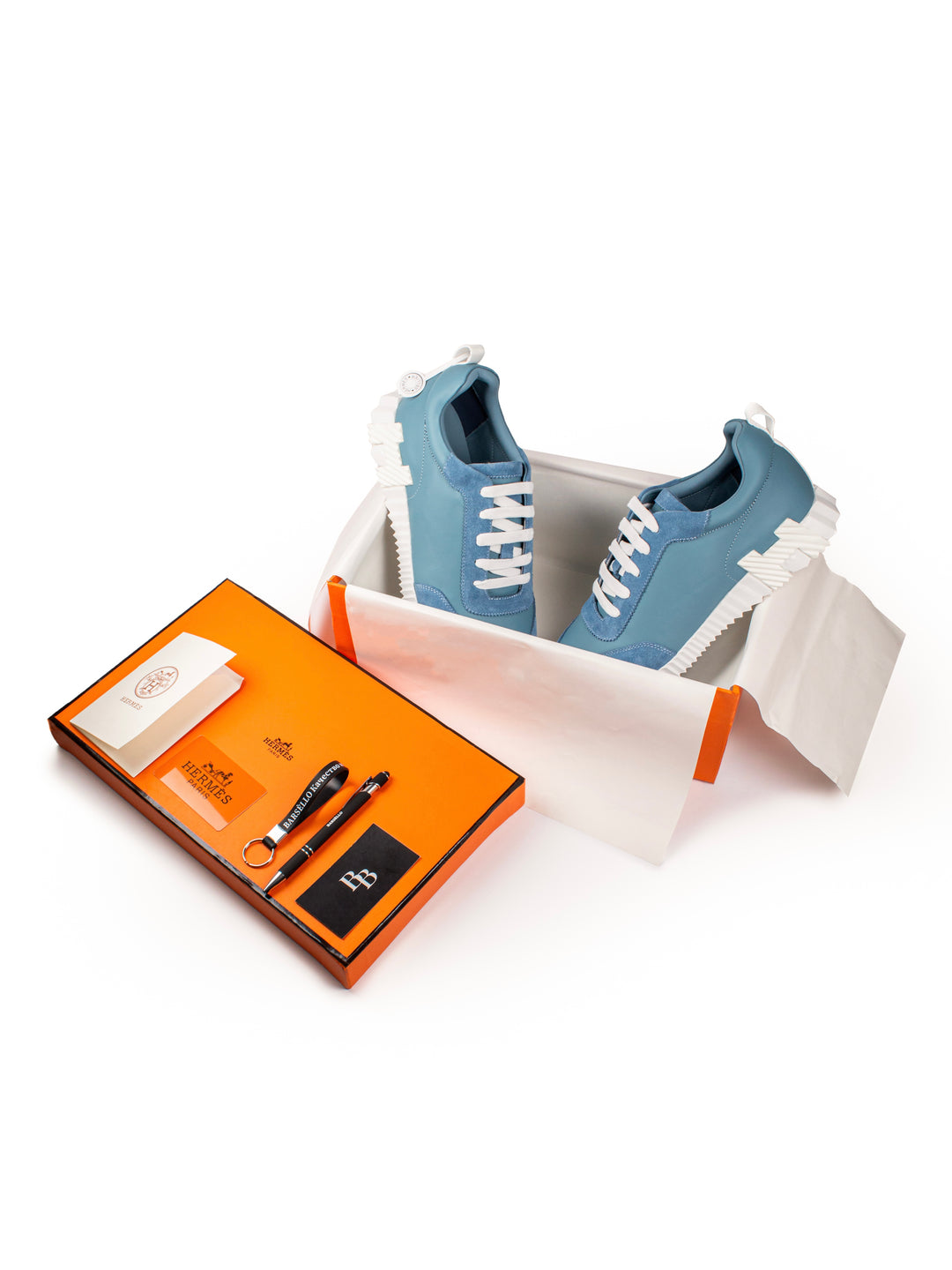 HRMS Sneaker Blue / White Accent