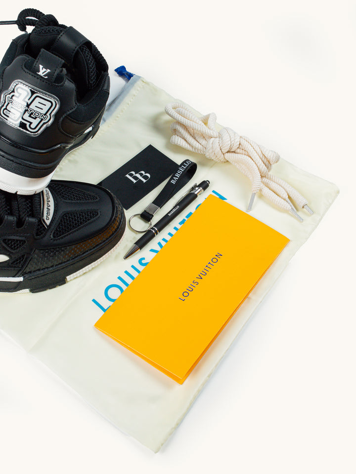 LV Skate Sneaker Black / White