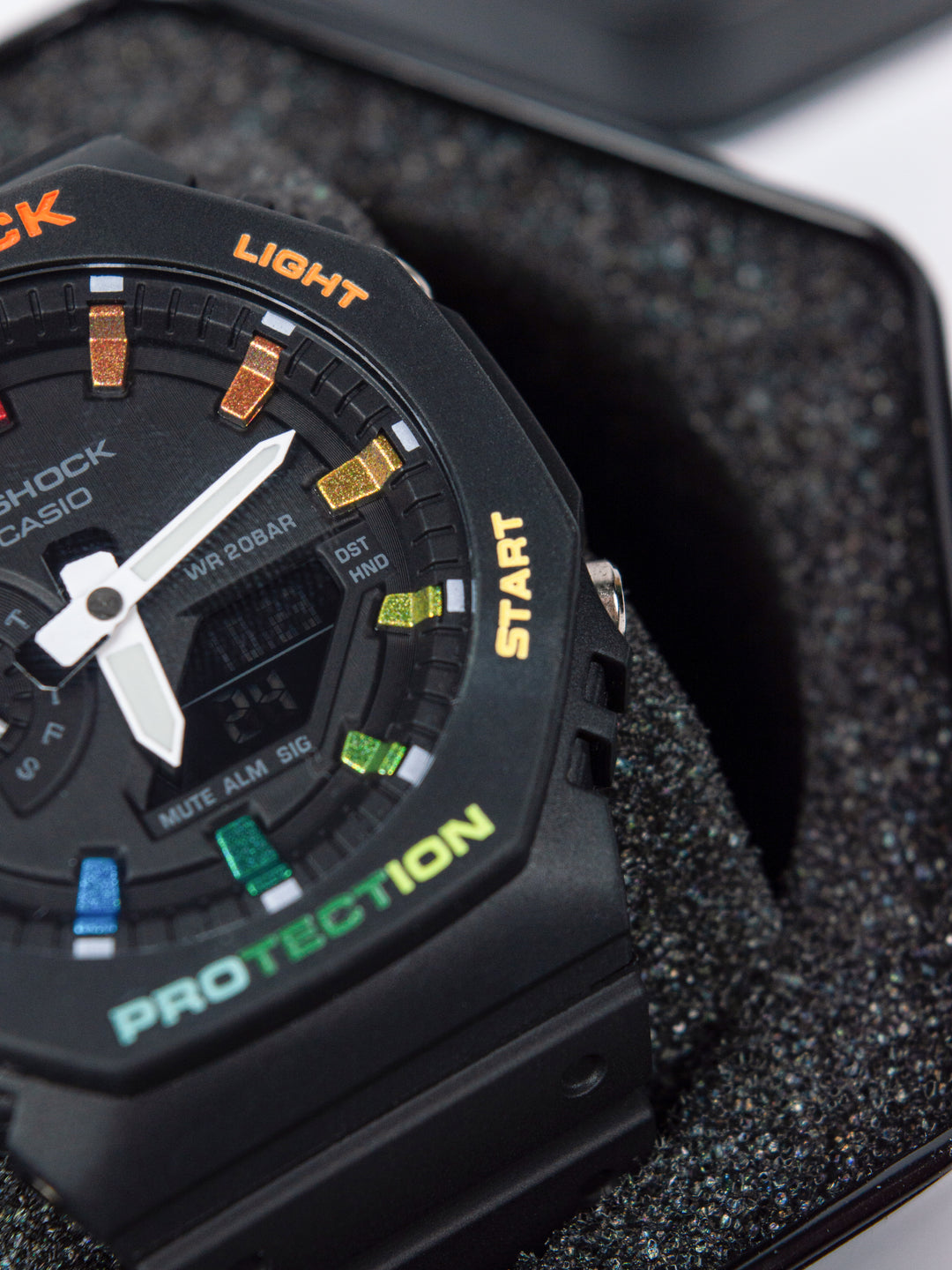 Men's watch GS GA-2100-7AER Rainbow