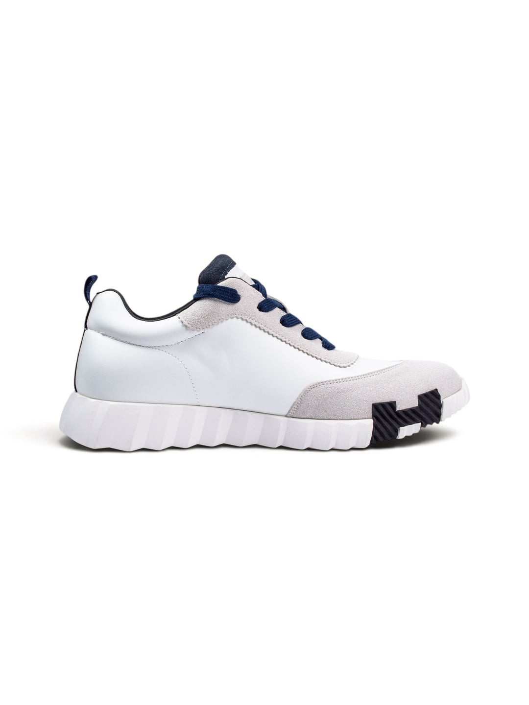 HRMS Sneaker  White / Black / Dark Blue Accent