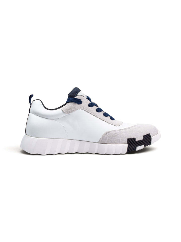 HRMS Sneaker  White / Black / Dark Blue Accent