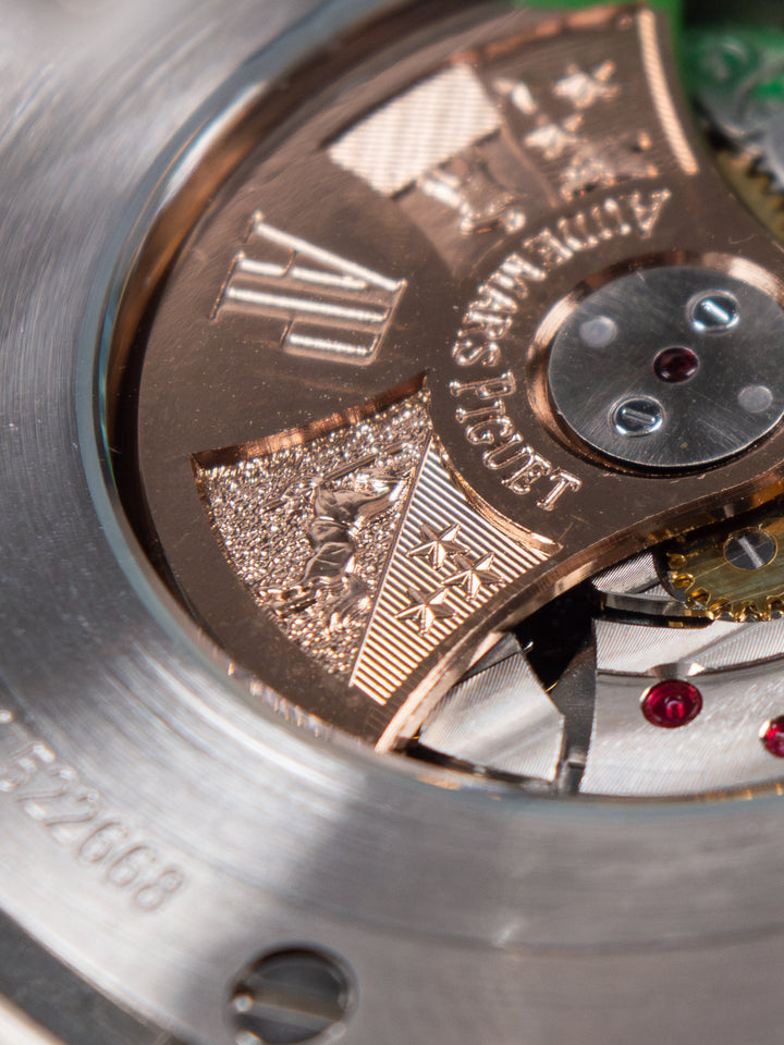 A5 AP Men's Royal Oak 41mm – Silver Dial / Fully Iced-Out