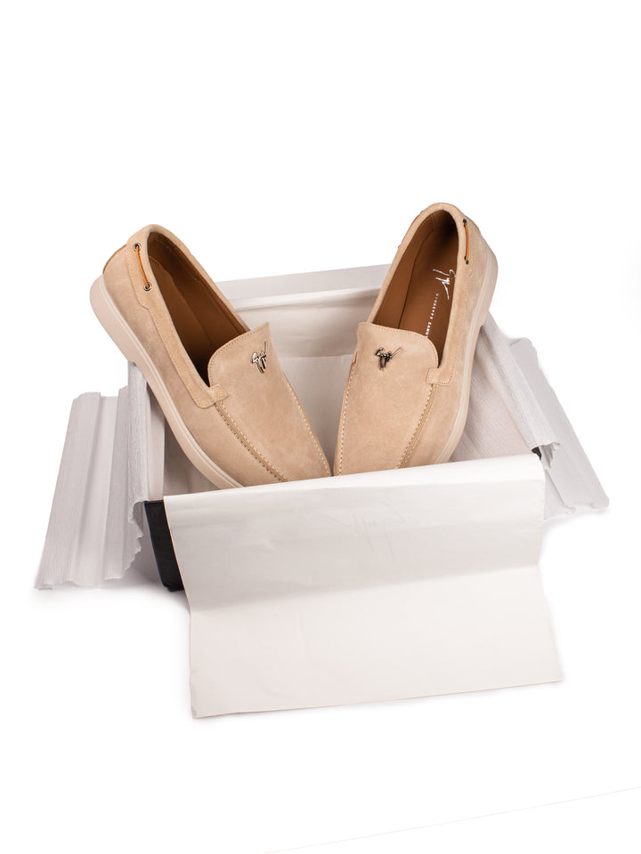 ZNTI Loafers Beige Flat