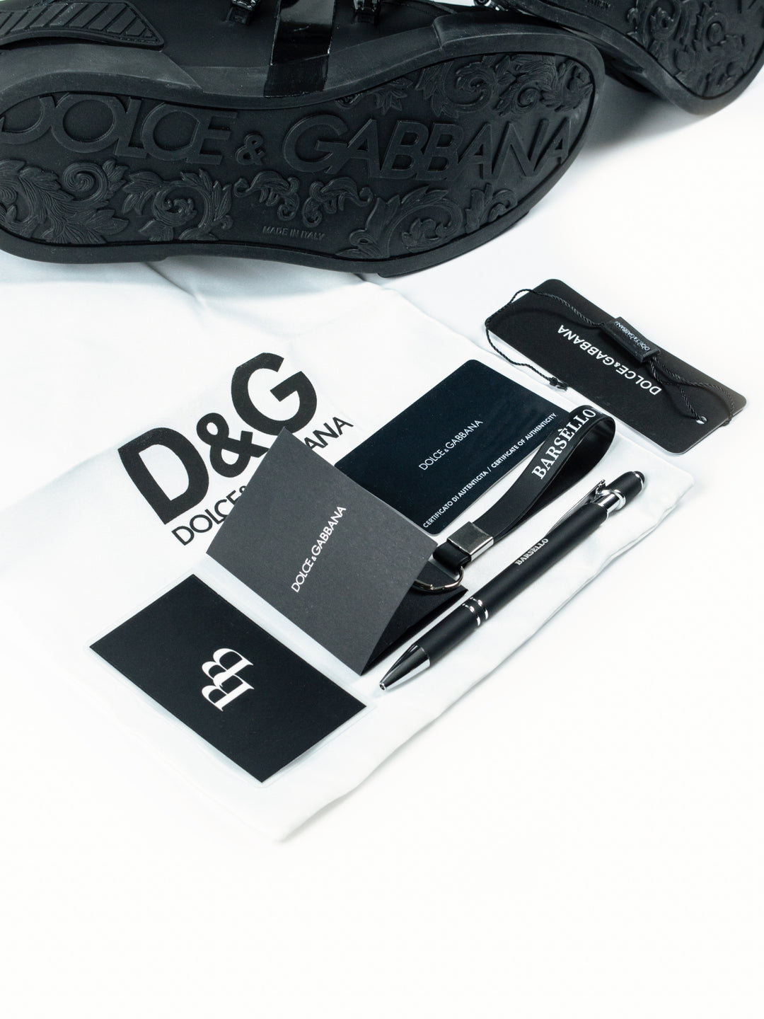 D&G Black Sneakers