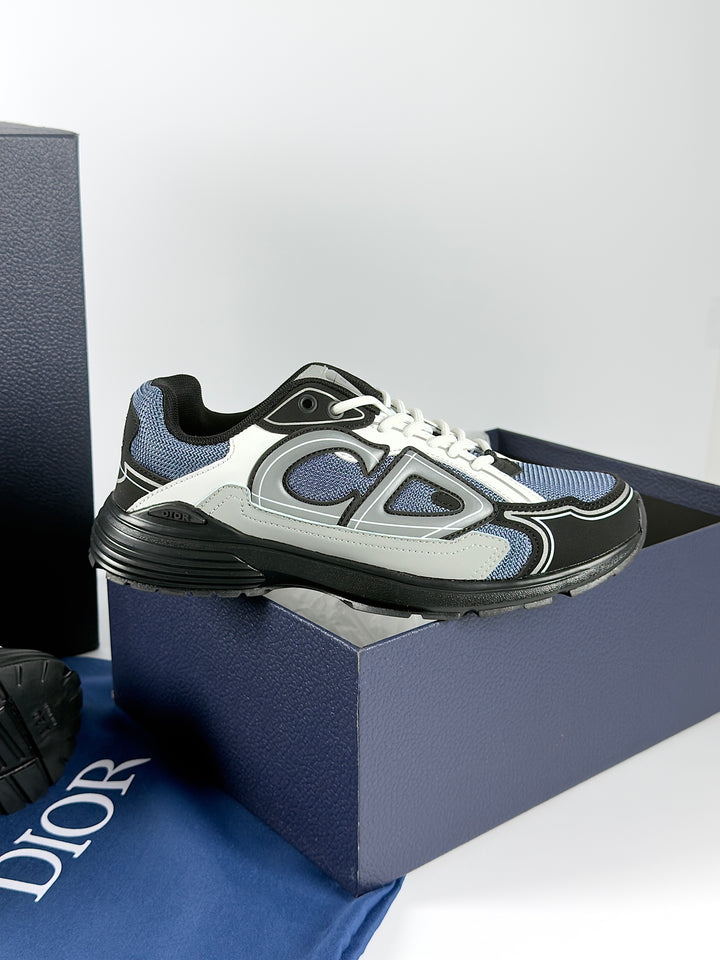 CD B30 Blue/White/Black Sneakers (Reflective)