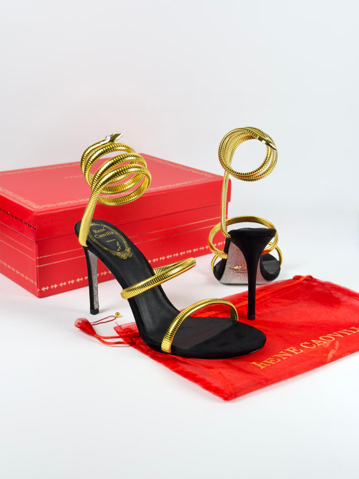 RC Heels Black / Golden