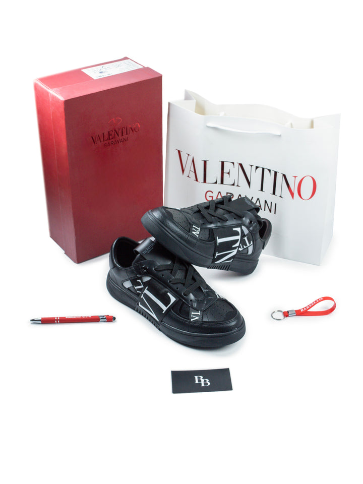 VLTN Low-Top Sneaker Black / Black
