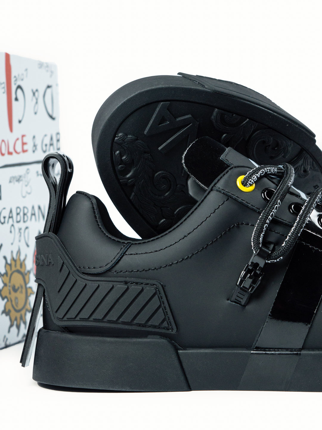 D&G Black Sneakers