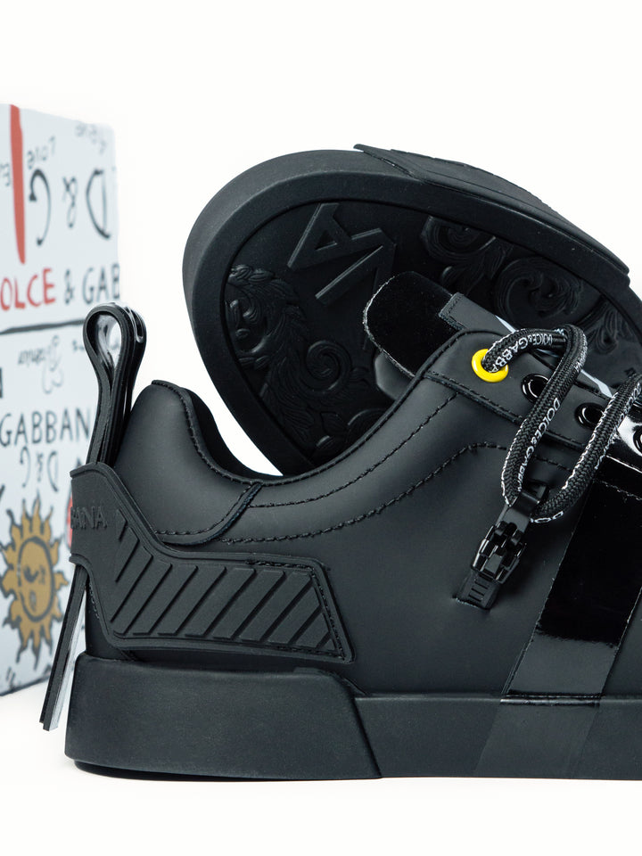 D&G Black Sneakers