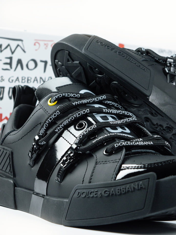 D&G Black Sneakers
