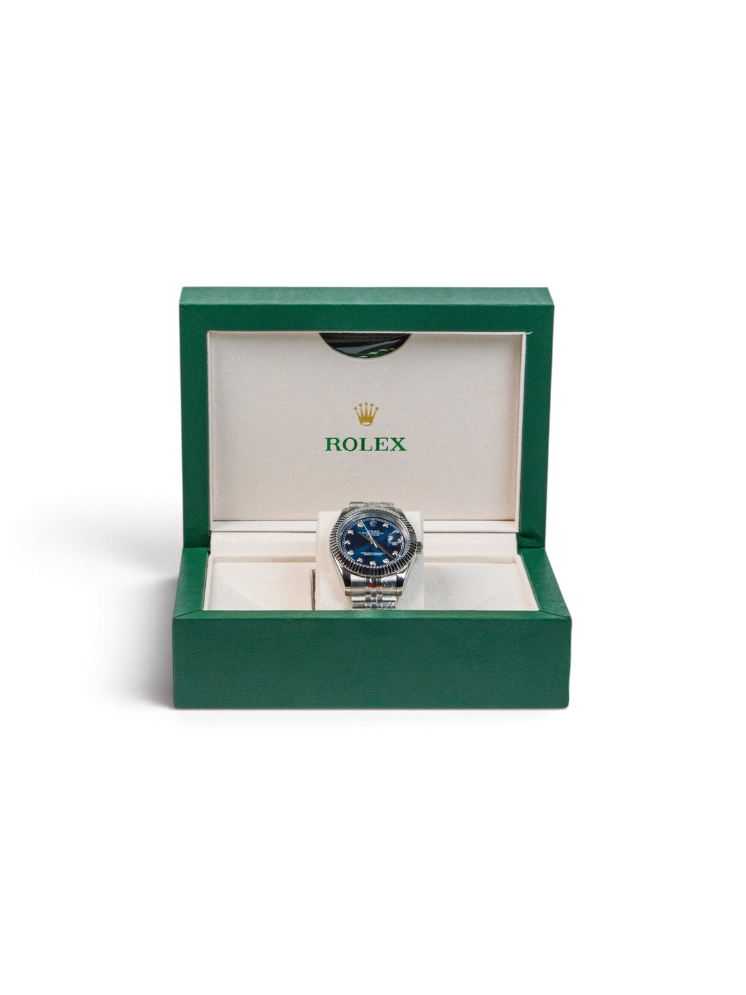 A3 RLX Men's Datejust 41 – Blue Diamond Dial / Fluted Bezel