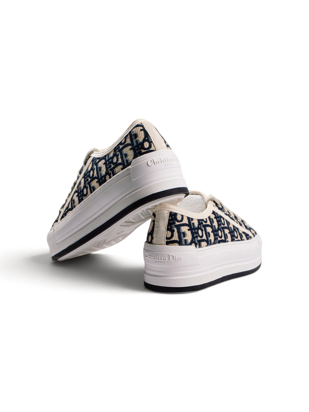 CD Dark Pattern Low-Top Sneakers