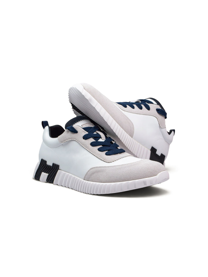 HRMS Sneaker  White / Black / Dark Blue Accent
