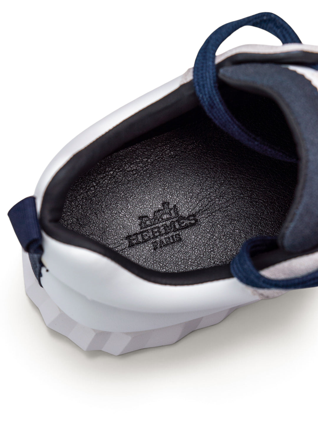 HRMS Sneaker  White / Black / Dark Blue Accent