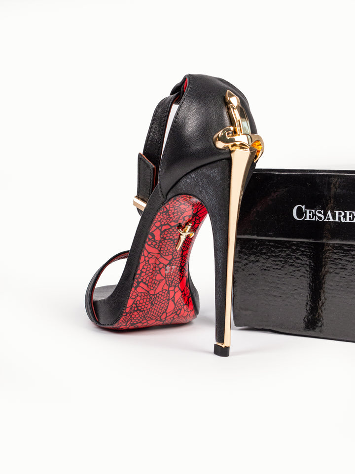 CP Golden Opened Heels