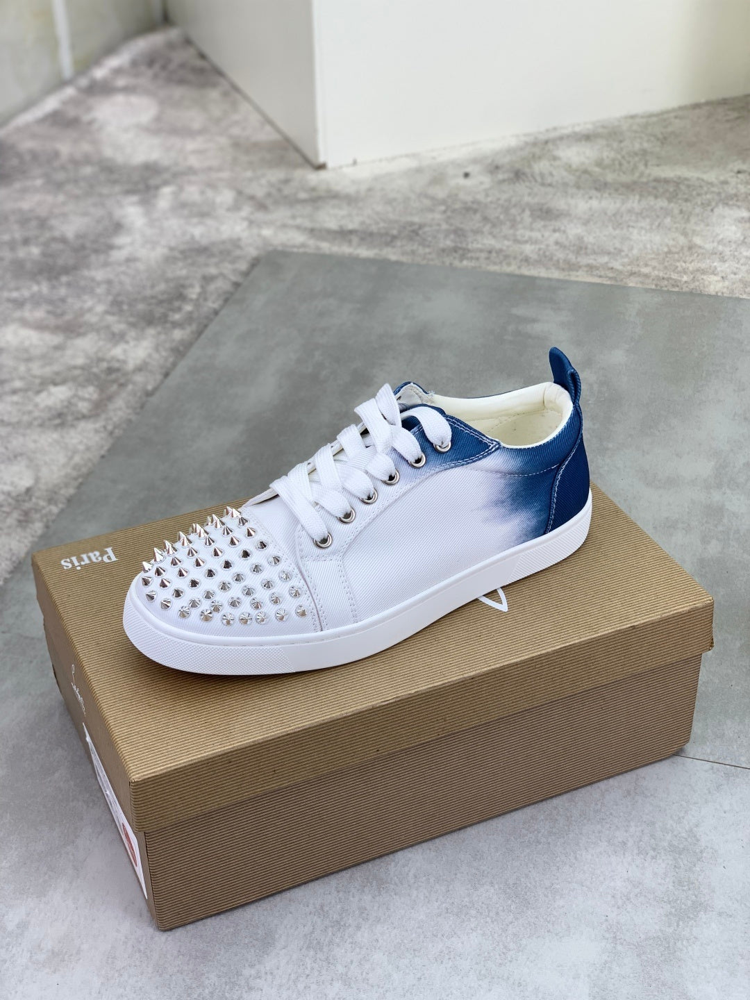 Christian Louboutin Louis Junior Spikes Orlato