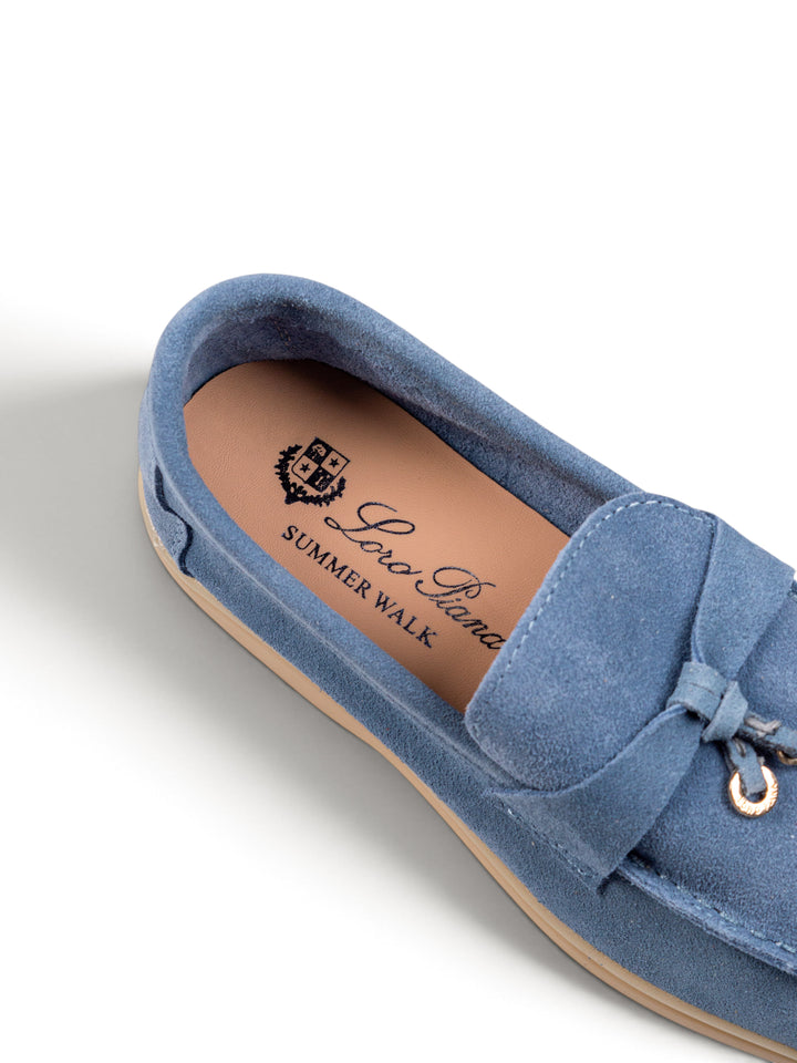 LP Loafers Denim Blue Velour