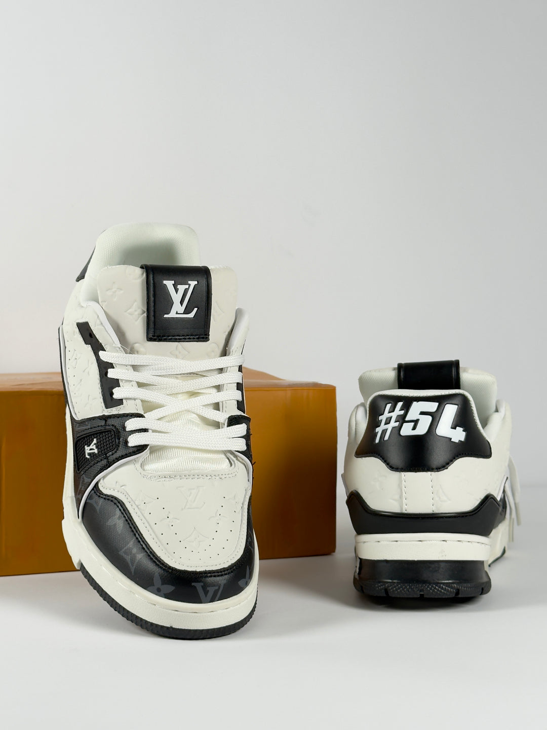 Louis Vuitton LV Trainer #54 Black White