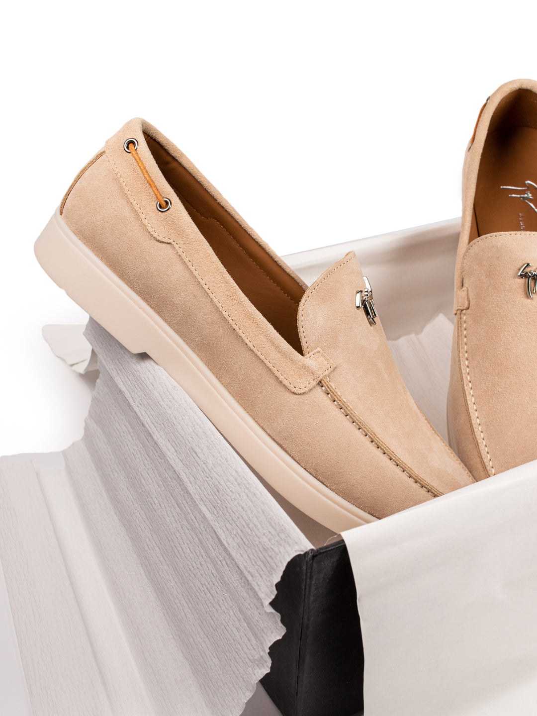 ZNTI Loafers Beige Flat