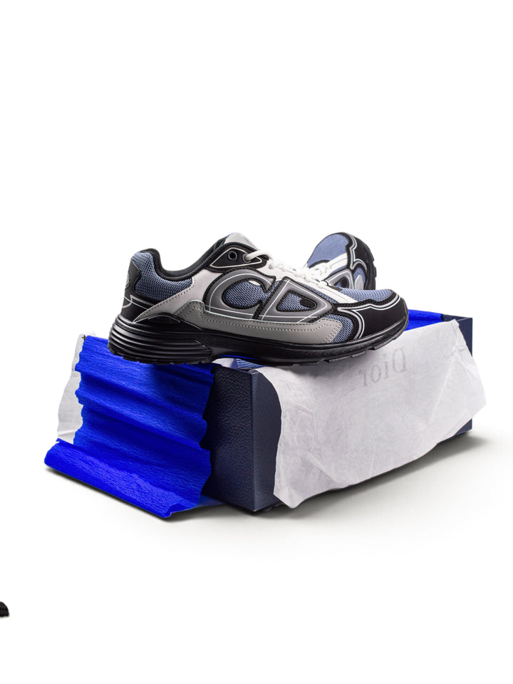 CD B30 Blue/White/Black Sneakers (Reflective)