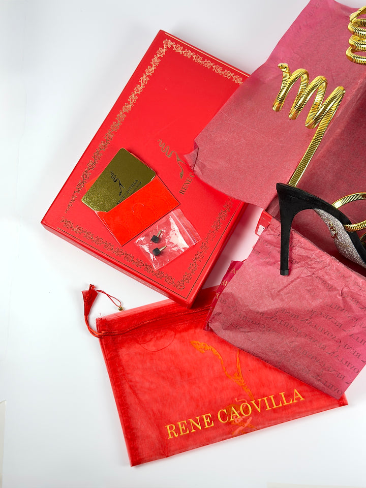RC Heels Black / Golden