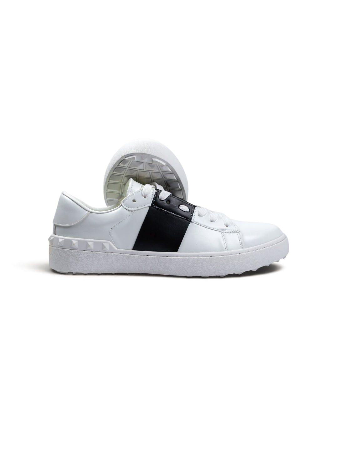 VLTN Low-Top White / Black Sneakers