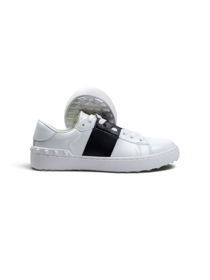 VLTN Low-Top White / Black Sneakers