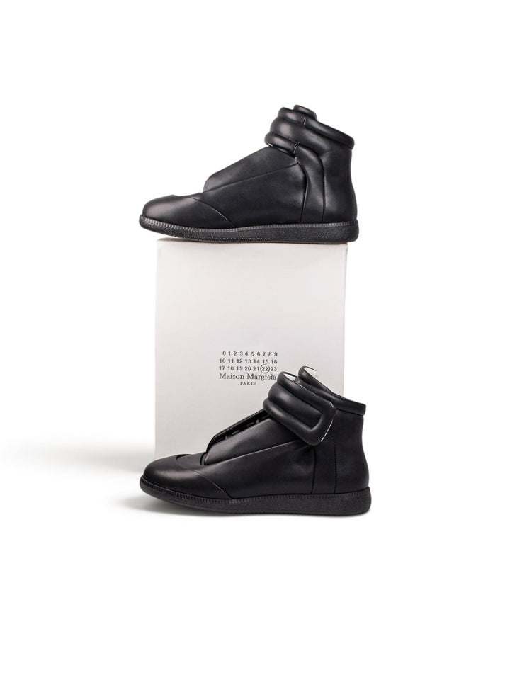 MM Black High-Top Sneakers