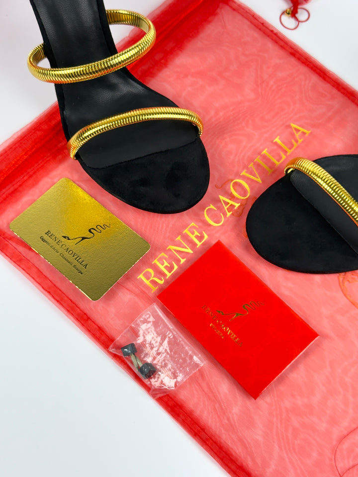 RC Heels Black / Golden