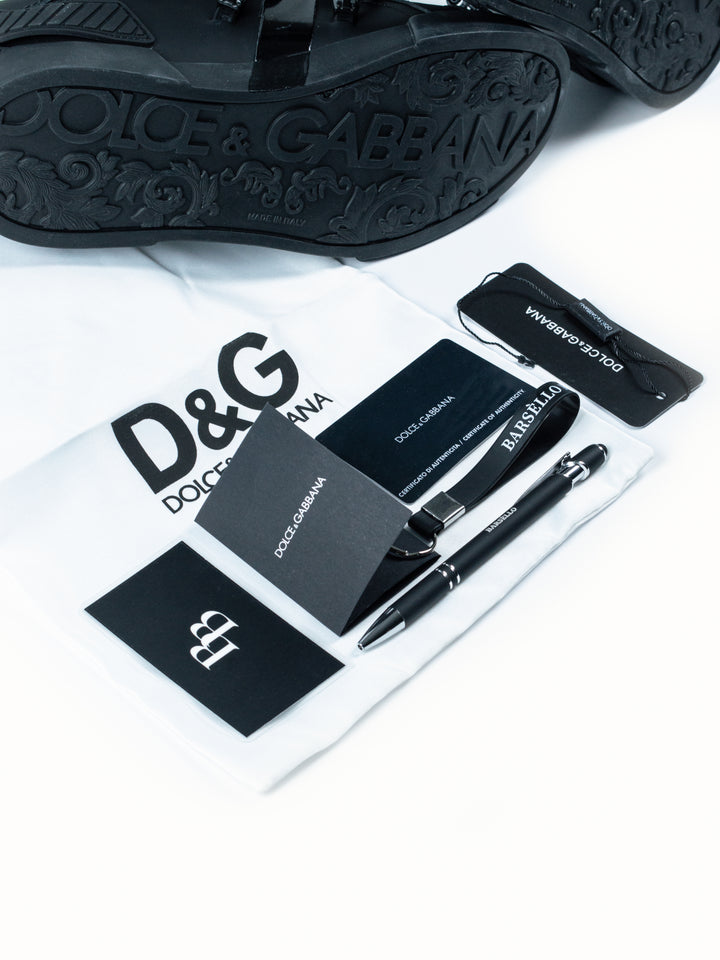 D&G Black Sneakers