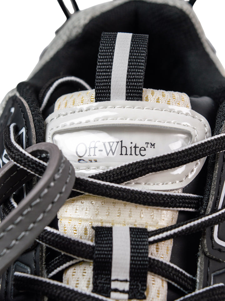 OW Be right Back Sneakers White / Black / Light Blue