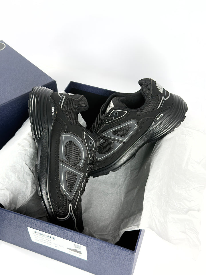 CD B30 Triple Black Sneakers (Reflective)